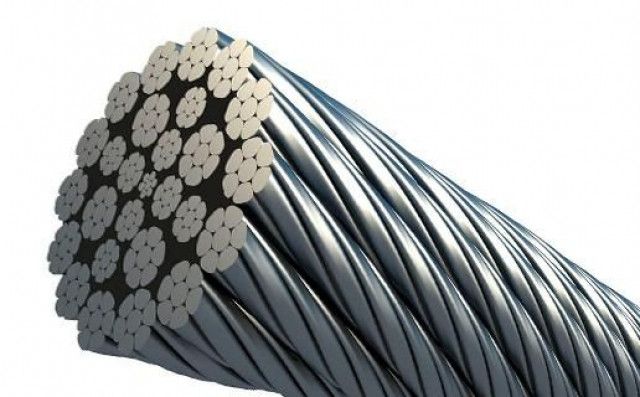 Стоманени въжета херкулес 18х7+мс поцинковани диаметри от 3мм до 22мм