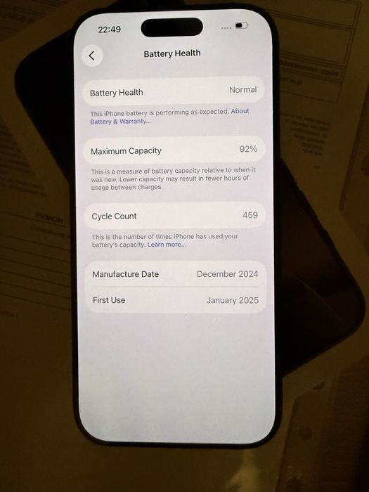 Гаранция! Iphone 16 pro 256gb