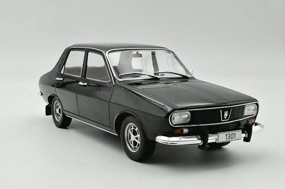 Macheta Dacia 1301 Securitate 1:24 – White Box