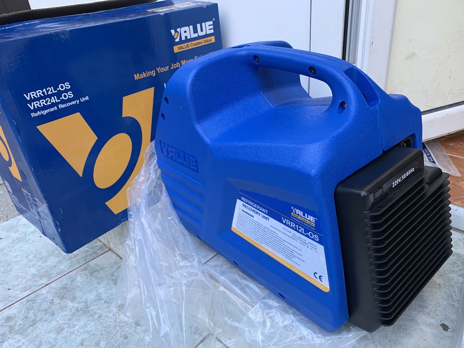 value vrr12l-os Statie recuperare pompa recuperator freon nou