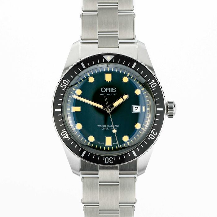 Oris Divers Sixty-Five 01 733 7720 4057-07 8 21 18 Green dial