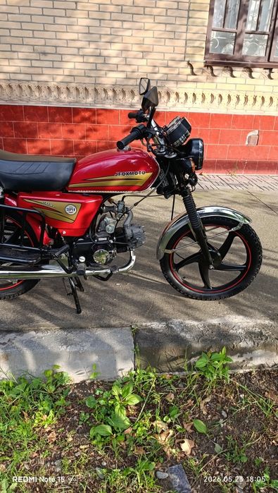 Moped alfa dotiladi 110 kub