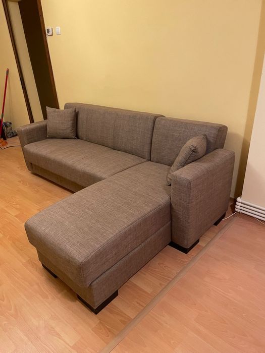 Canapea tip coltar extensibila