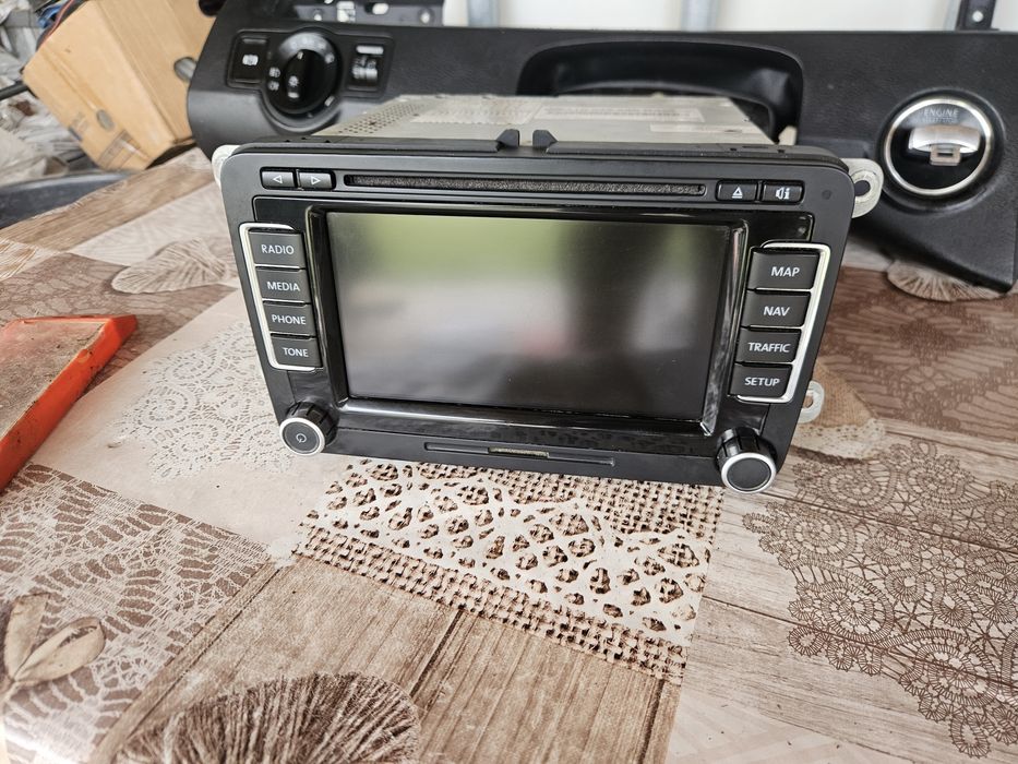 Navigatie Passat B6 (Ansamblu maneta semnalizare si Volan +Airbag)