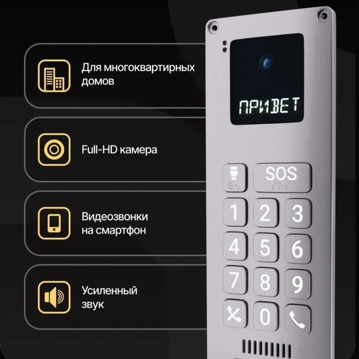 Современный домофон в подъезд