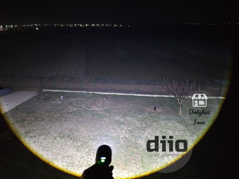 Lanterna M80 TURBO -MEMORY DIGITAL- led M80 LASER pt.distanta < 1,5km