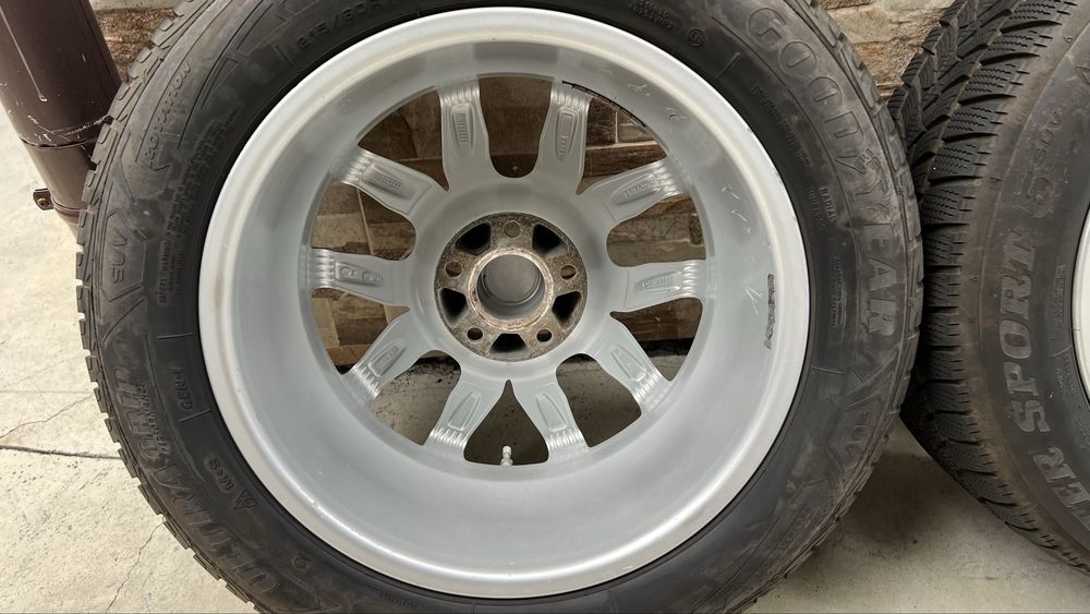 Джанти DEZENT 17 5x114.3 + Гуми 215/60 - ПЕРФЕКТНИ !!!