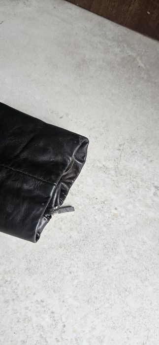 Яке,естествена кожа,тъмно кафяво