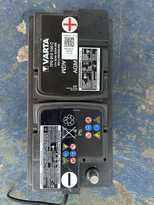 Baterie AGM 92 AH originala audi A4 a5 a6 a7 a8 q5 q7