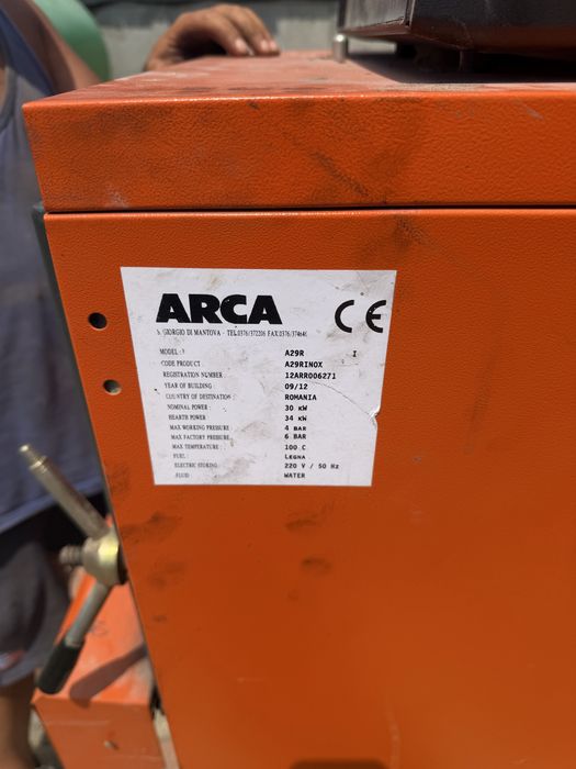 Centrala Arca pe lemne 29 kw