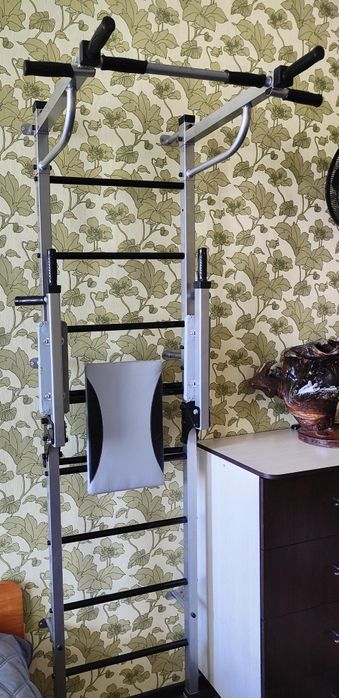 Шведская стенка с брусьями