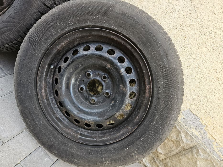 Anvelope iarna cu Jante tabla 215 65 R 16