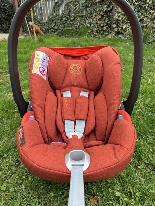 Scoica auto pentru copii Cybex Platinum - Cloud Z i-Size Plus 0-24 luni Autumn Gold