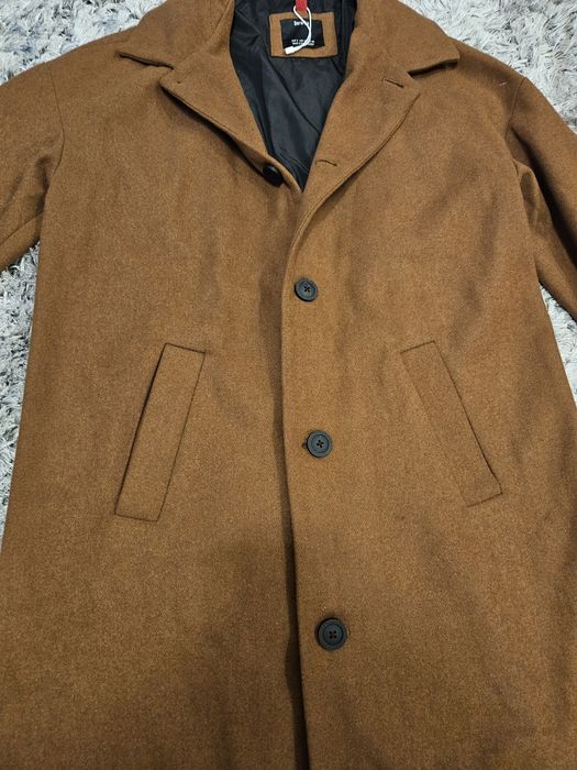 Palton M Bershka bărbați toamnă