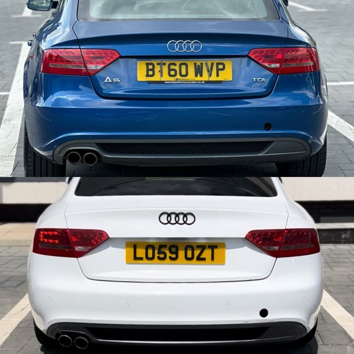 Difuzor -S line bara spate Audi A5 8T hatchback A5 coupe