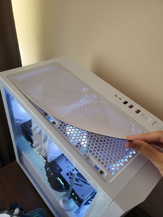 Корпус Cougar Uniface MINI rgb white белый