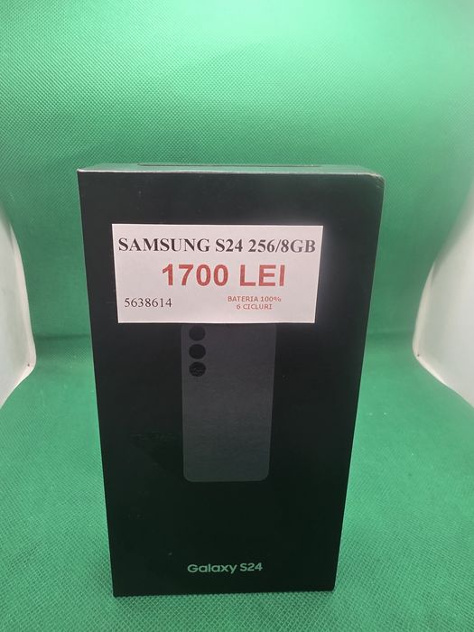 Samsung S24 256/8GB•Bateria 100%•Amanet Lazar Crangasi •56386
