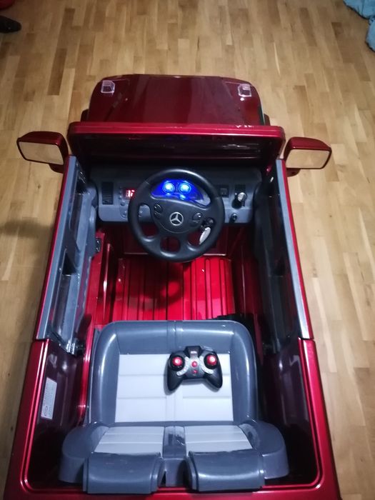 детска електрическа кола geep g55 amg 12v