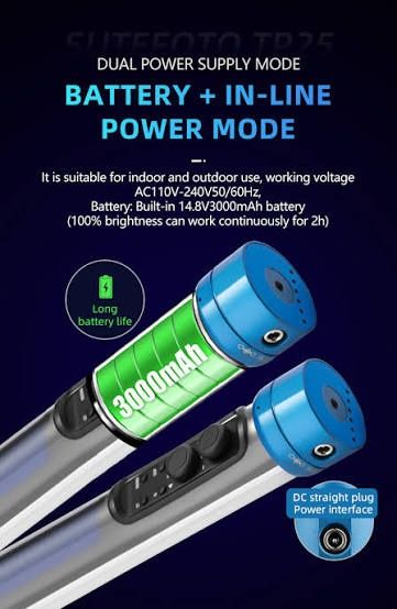 Sutefoto TP25-RGB stick