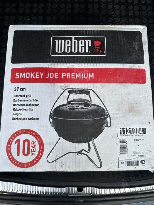 Преносимо барбекю на въглища Weber® Smokey Joe 37cm