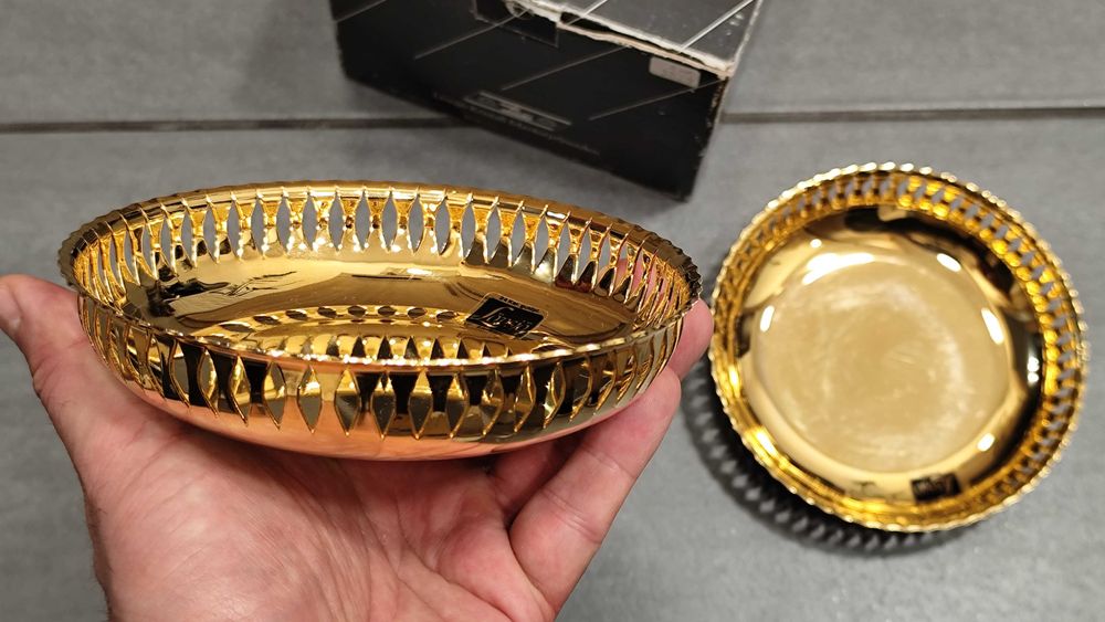 Златни Бонбониера / 24к Gold / SWEDEN / 1870г.