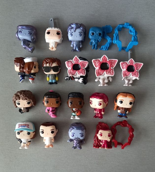 Stranger things funky pop & Kinder JOY фигурки