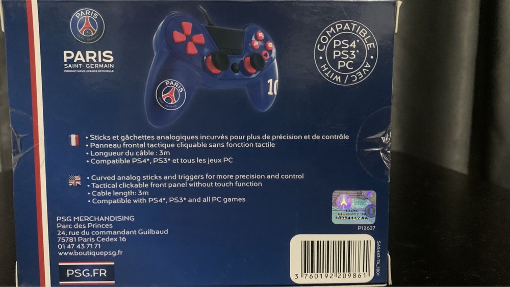SIGILAT Controller PS3 PS4 PS4 PRO PC Paris Saint Germain Manette Pro4