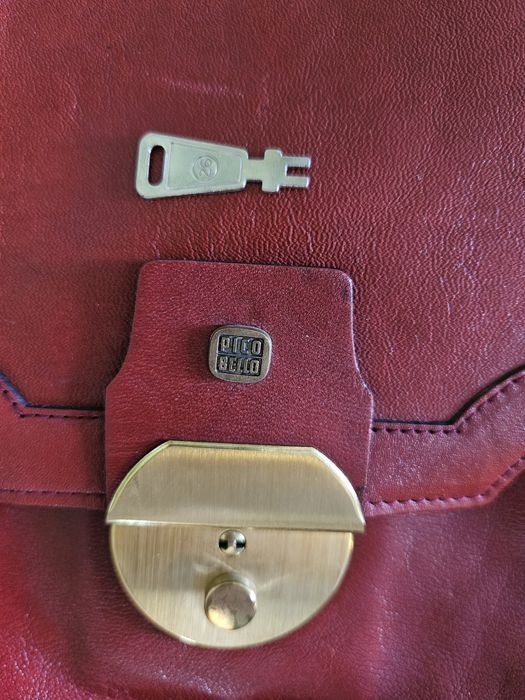 Червена чанта Pico Bello