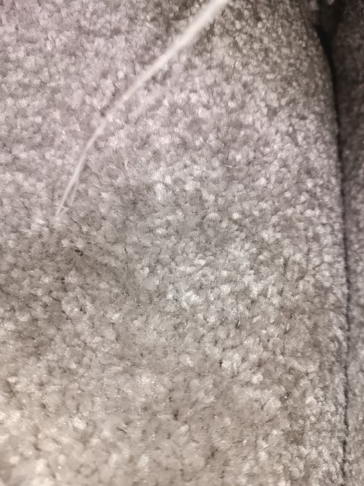 Новый ковролин светло серый цвет .ворс-1см