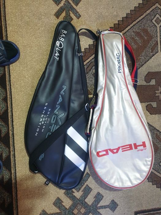 Geanta  racheta tenis de camp Babollat -negru ptr.1 rachete