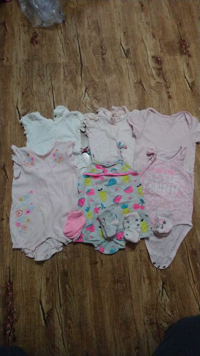 Lot haine fetite 56 62 68 74 80, 0-1 an, in stare f buna