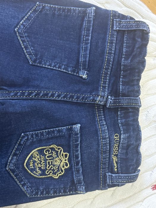 Сет за 3годишно момиченце Guess дънки Polo ralph Louren пуловер