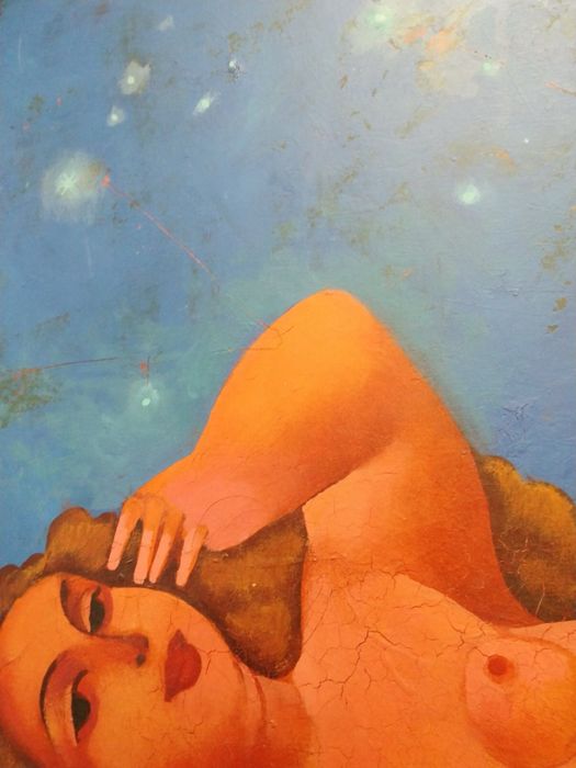 Маслена картина Ганчо Карабаджаков