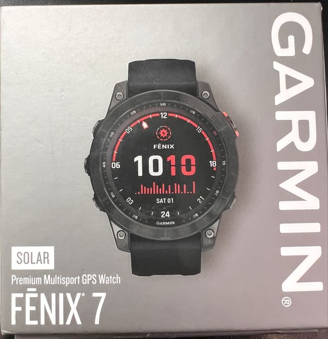 Vand ceas Garmin Fenix 7 Solar, 47mm