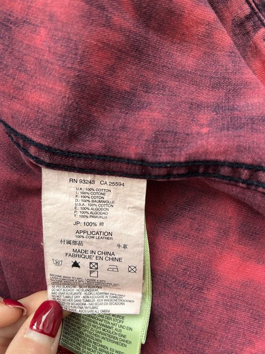 Diesel оригинална мъжка риза L / acid wash / premium модел