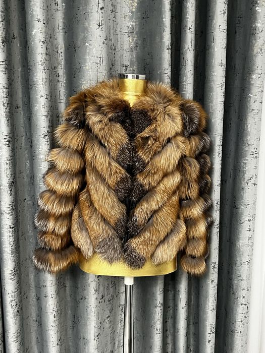 Blana naturală din vulpe canadiană mărimi disponibile s/m