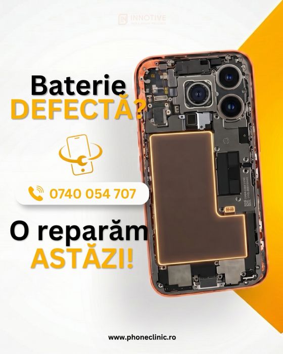   Baterie slabă? Îți redăm autonomia dispozitivului