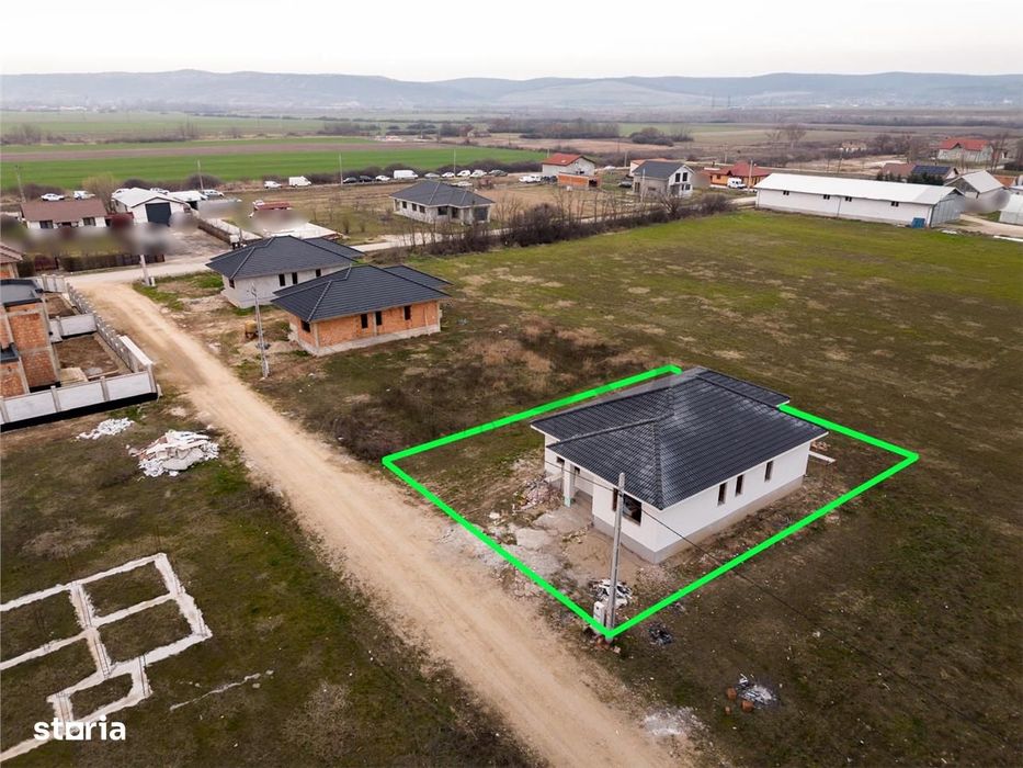 RECO Casa la rosu - 3 dormitoare, plan parter 120 mp utili - Osorhei