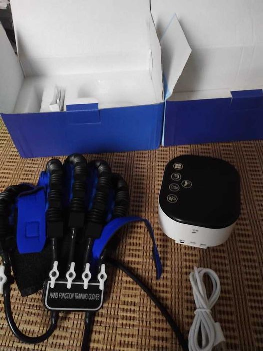 Робот перчатка, электрический тренажер для рук (XL, L, M, S)