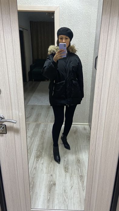 Пуховик зимний короткий