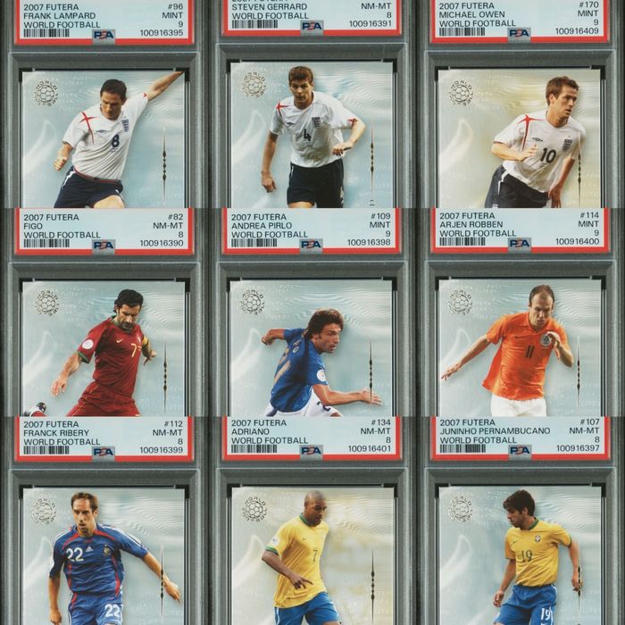 Panini Topps diverse Carduri/Stickere autentificate si gradate de PSA