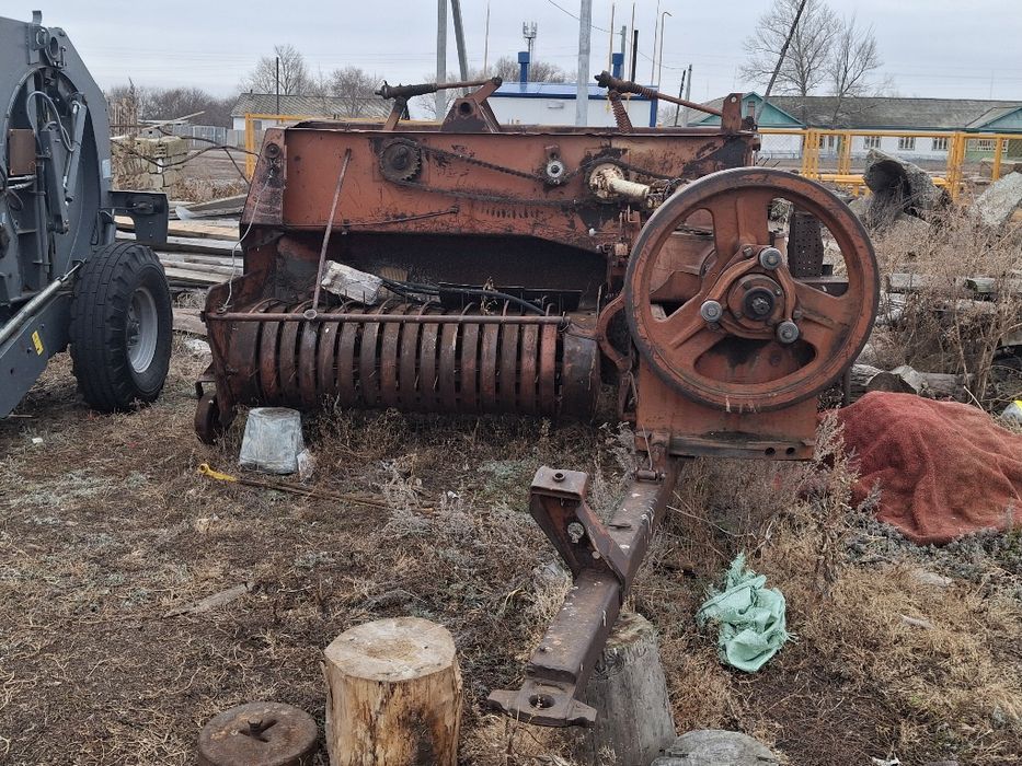 Прицеп, вагончик, косилка пресс