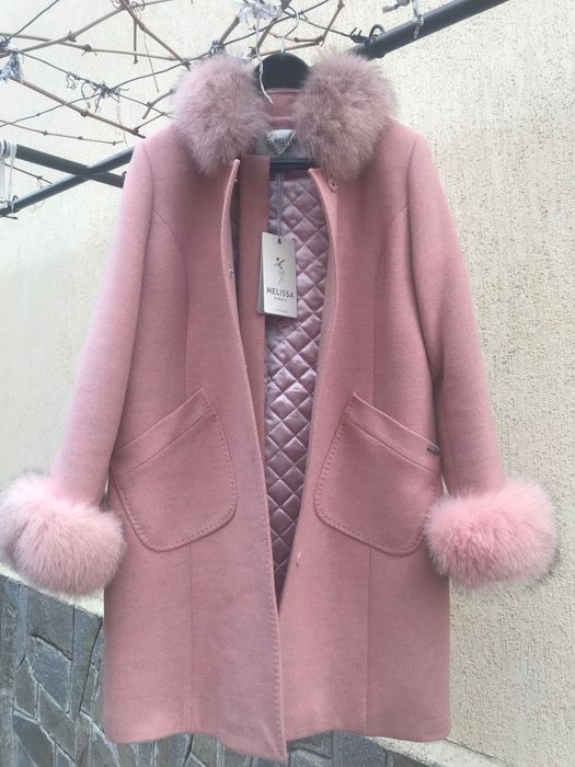 Официално дамско палто, Черно дамско яке с 2 лица дамска яка черна