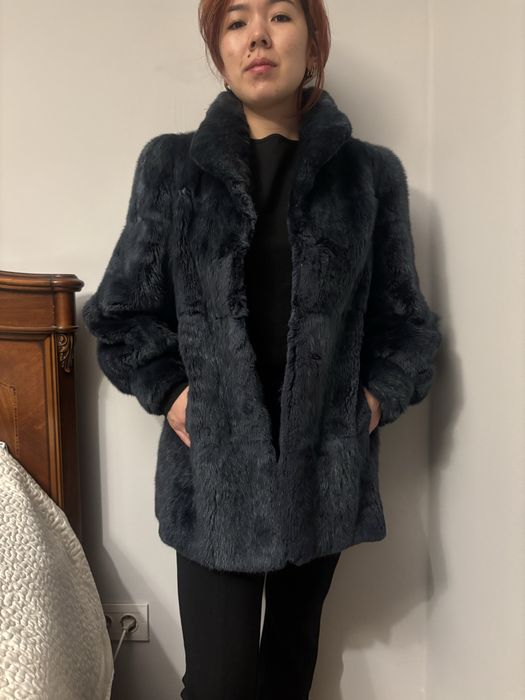 продаю шубу из кролика