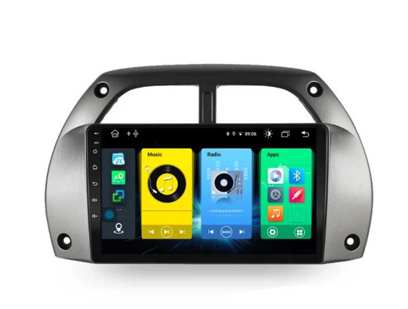 9-инчова мултимедия за Toyota RAV4 (2001–2005) + Подарък камера