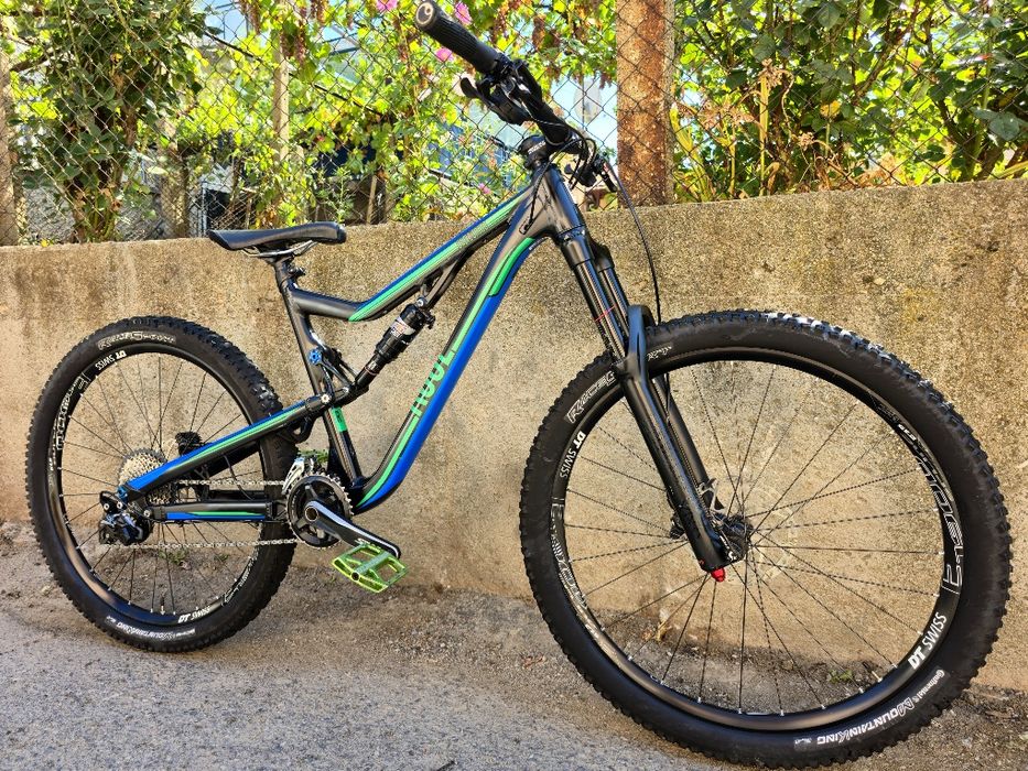 Enduro Rose Jumbo 27.5 M размер Rockshox Yari 160mm Deore Shimano 2x11 SLX, DT Swiss Алуминиев Немски, меко