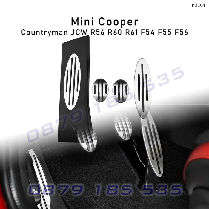 Алуминиеви спортни педали Mini Cooper R56 R60 F54 F55 Countryman мини