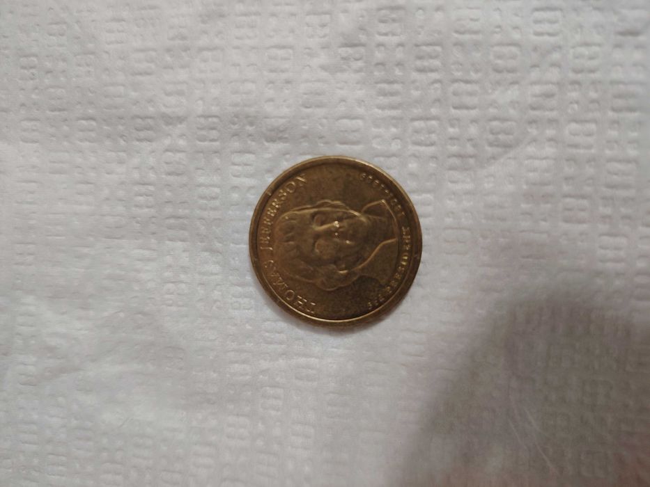 3 американских презедентсих доларавских монет