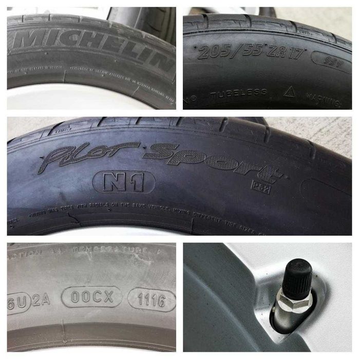 4бр.Оригинални алуминиеви джанти BMW Style 483M 17 цола за 2 серия