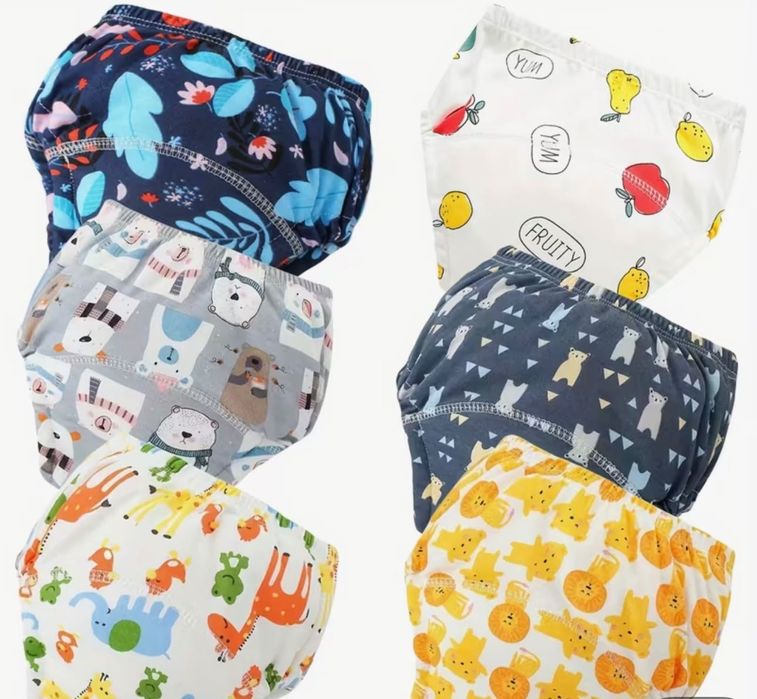 Scutece textile, chilotei de antrenament la olita. 1-3 ani. 90-100 cm